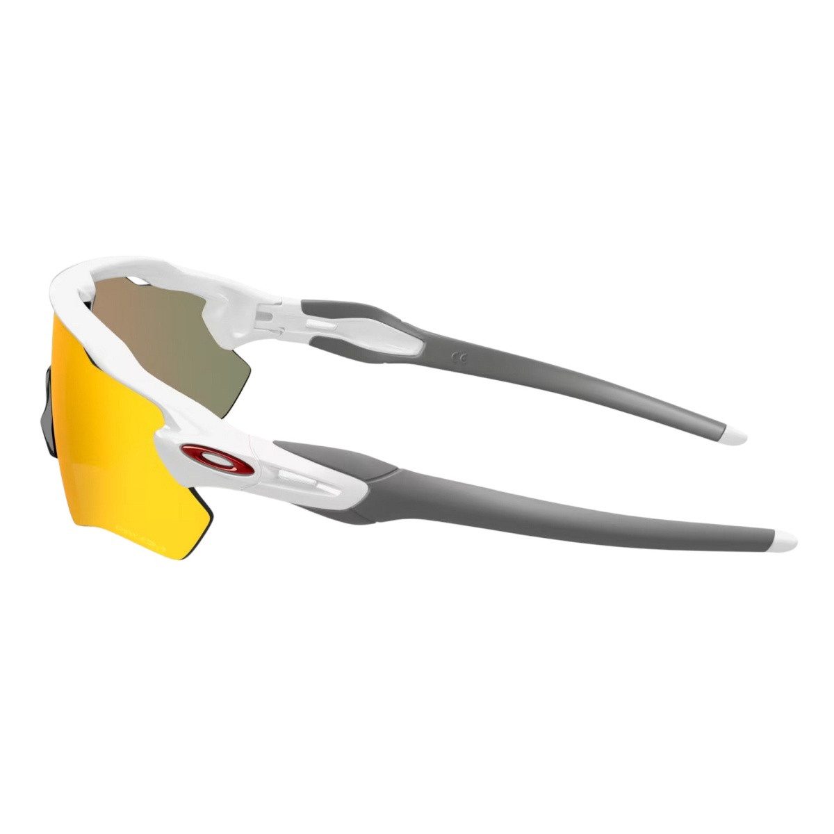 Oakley Sonnenbrille Radar EV Path (Glasfarbe: Prizm ruby) weiss glänzend - 1 Brille mit