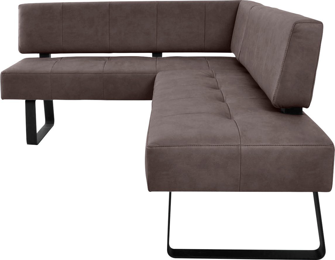 K+W Komfort & Wohnen Eckbank "Spider II", Sitzsteppung, bequem durch Sandwi günstig online kaufen