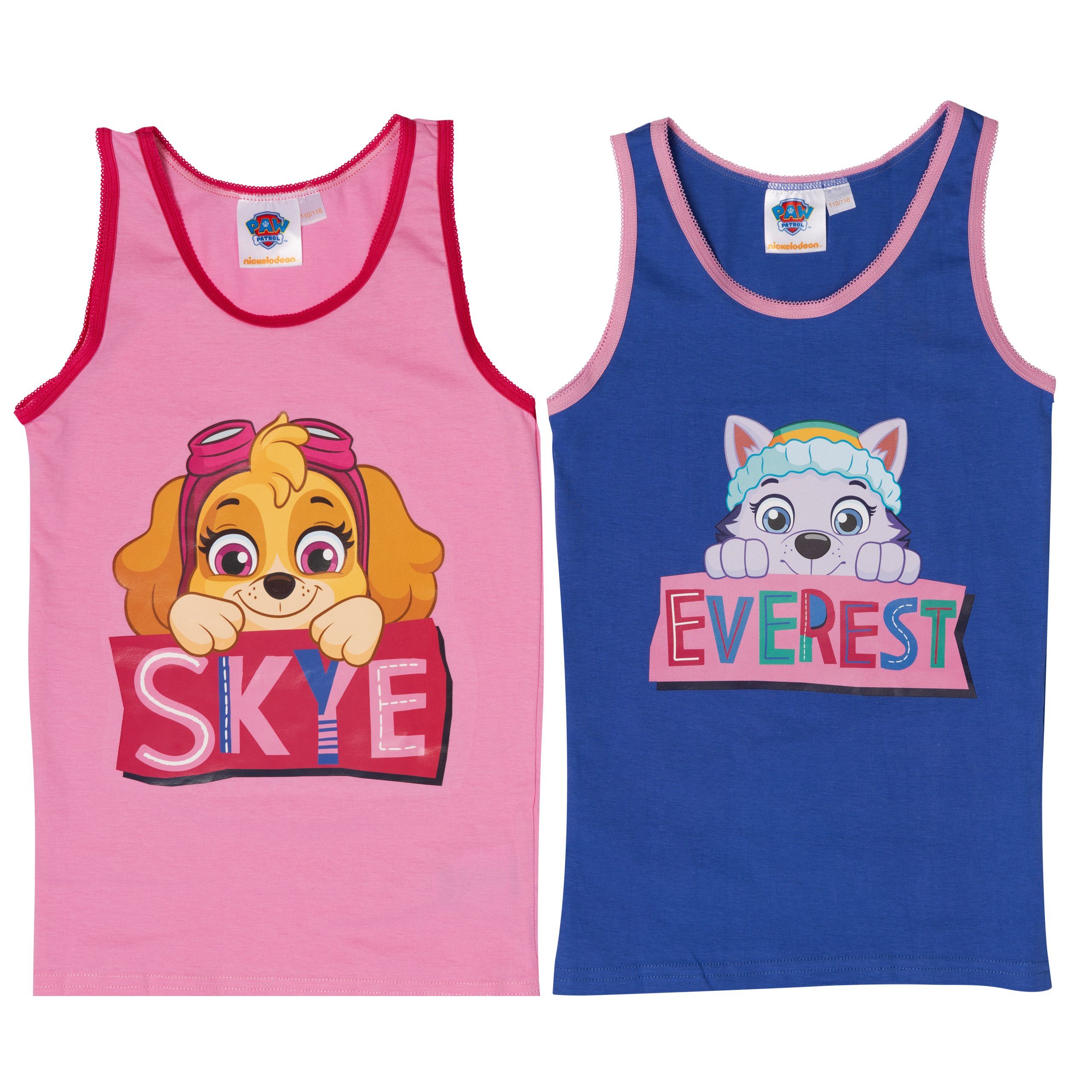 Unterhemd Paw Patrol - Skye & Everest, 2er-Pack