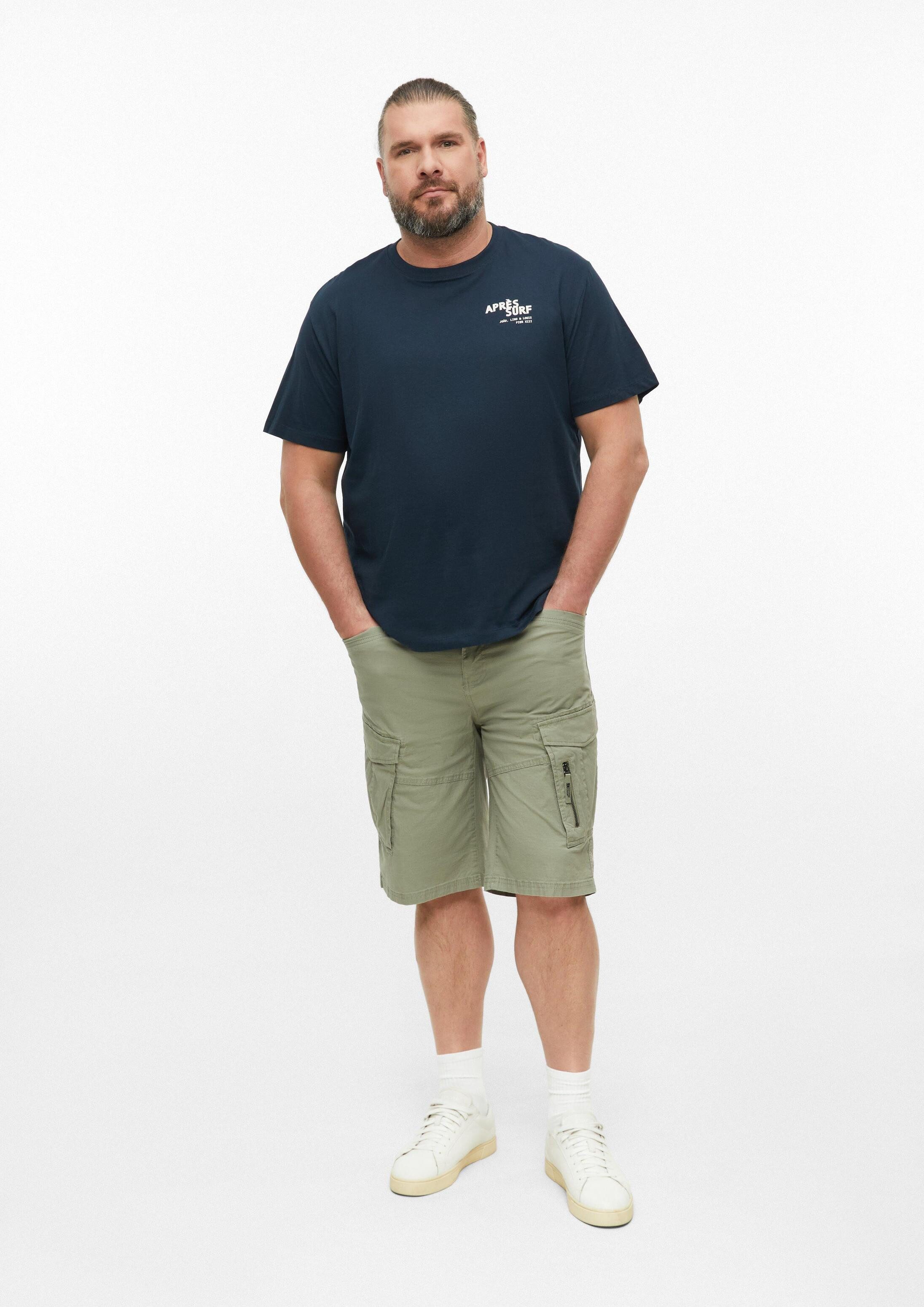 s.Oliver Shorts Bermuda CASBY Strukturierte Bermuda mit Cargo-Taschen