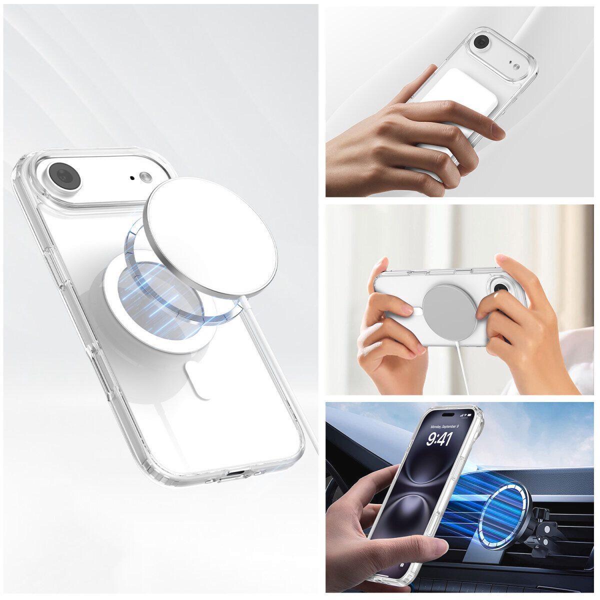 4smarts Handyhülle, MagSafe-kompatibel