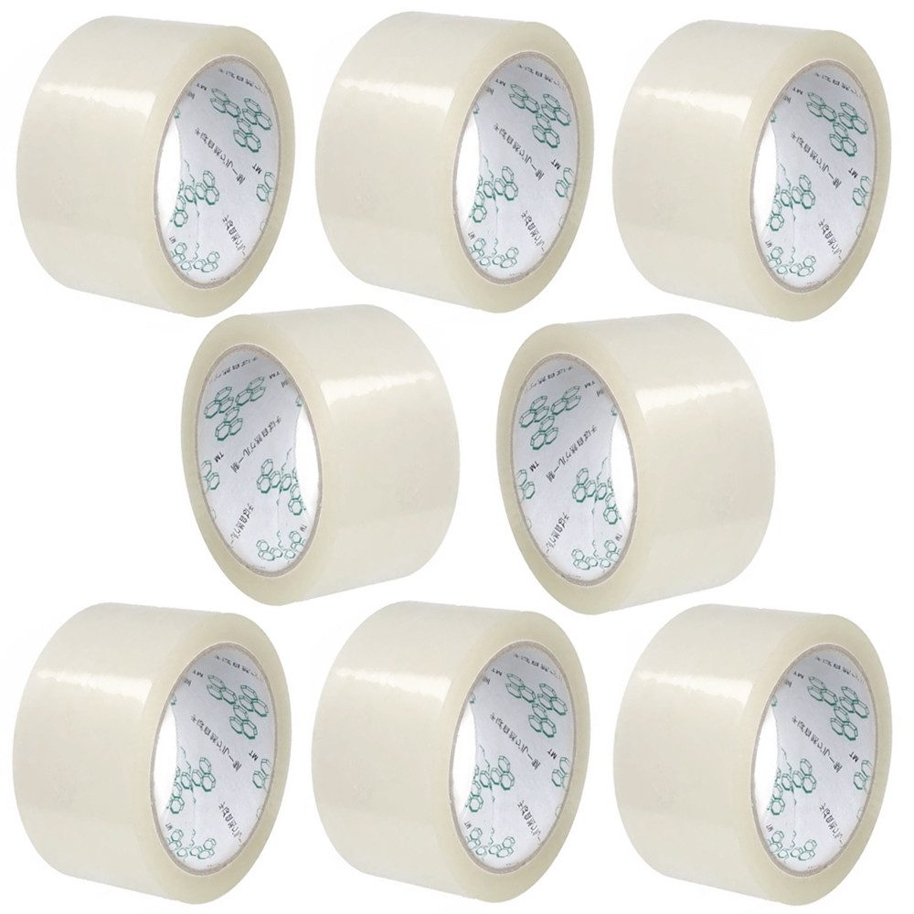 Paket-Klebeband 8/16/24/48 Rollen Klebeband 45mm/136m Packband Kleberollen