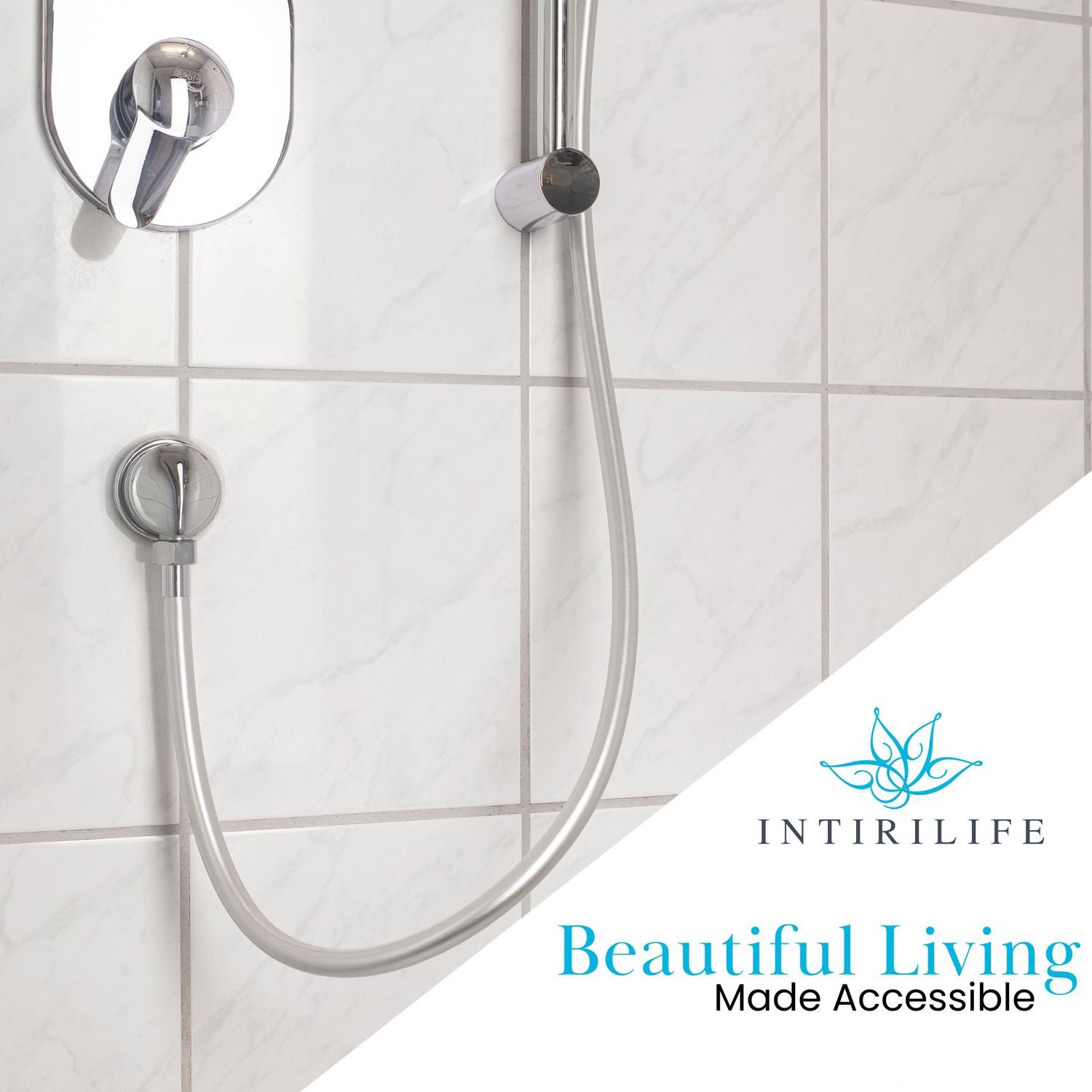 Intirilife Brauseschlauch, (1 St), Universal Duschschlauch 150 cm - PVC