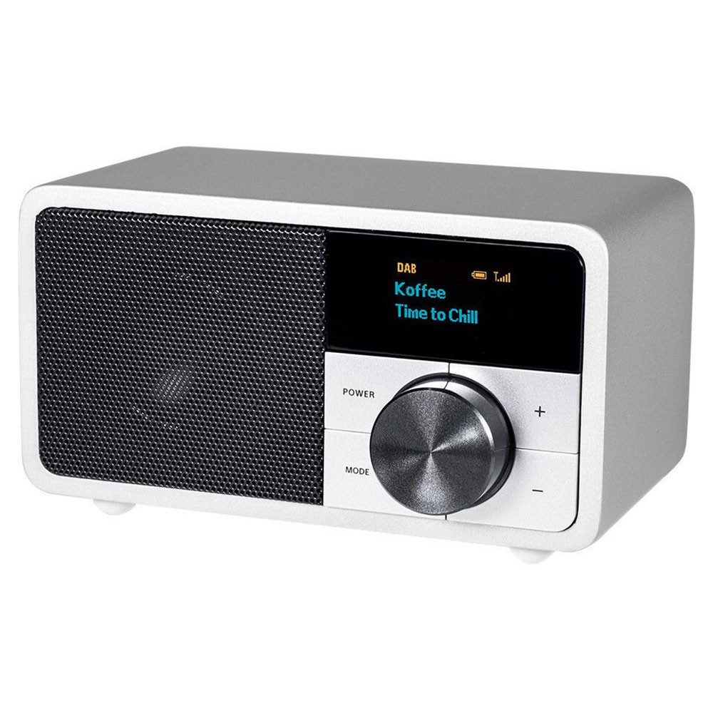 Kathrein DAB+ 1 mini silber stereo portables Radio DAB/UKW Akku 20h Digitalradio (DAB)
