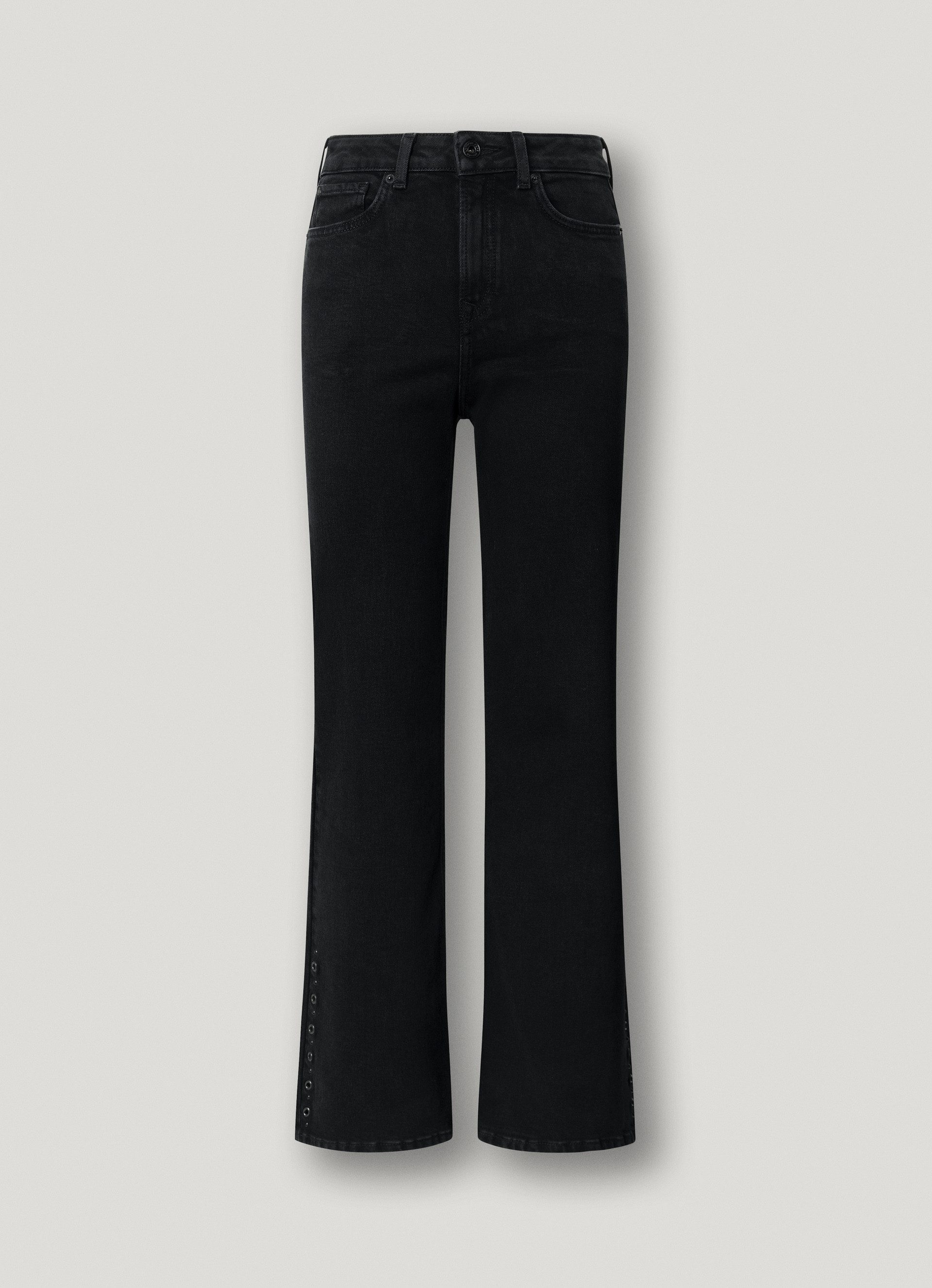 High-waist-Jeans WILLA BLK