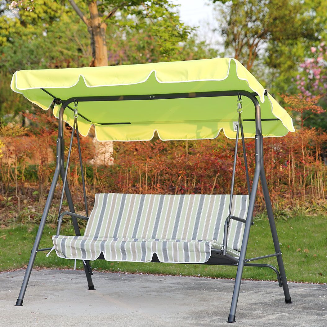 Angel Living Hollywoodschaukel Gartenschaukel 3-Sitzer, Verstellbares günstig online kaufen