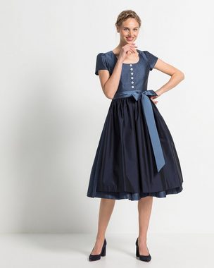 Reitmayer Dirndl Midi Dirndl mit Kurzarm