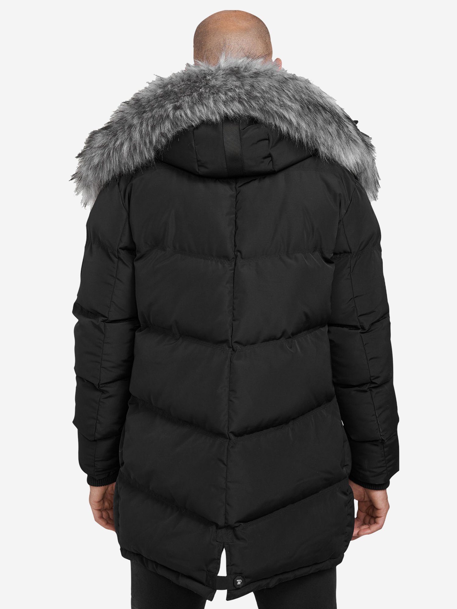 trueprodigy Winterjacke Zayn Stylische Kapuze mit Fellimitat