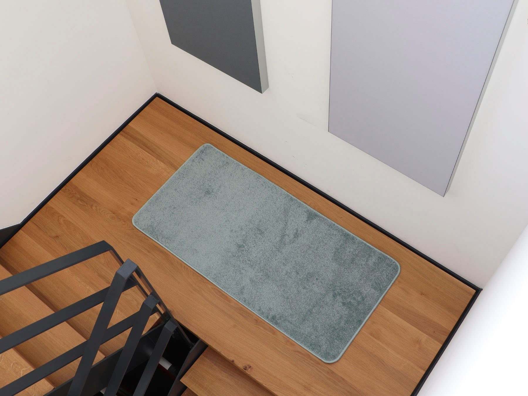 Primaflor-Ideen in Textil Läufer MANILA, Made in Netherlands, rechteckig, Höhe: 10 mm, Kurzflor, Uni Farben, ideal im Wohnzimmer & Schlafzimmer