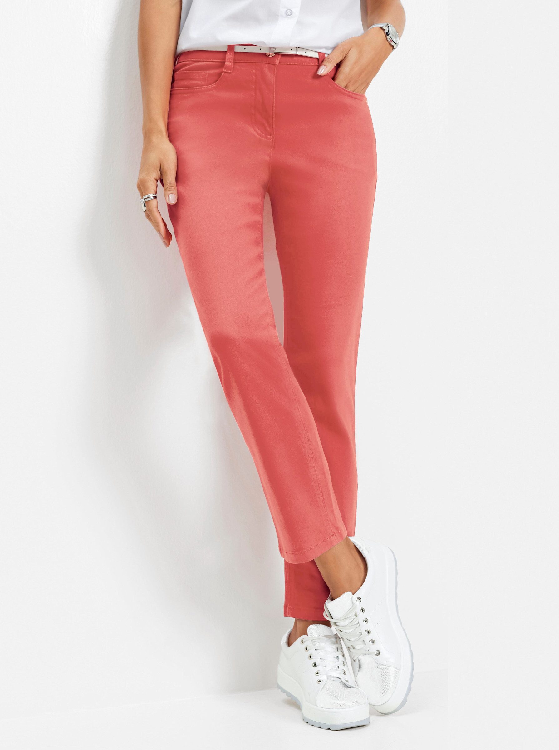 Bequeme Jeans 7/8-Hose komfortabel
