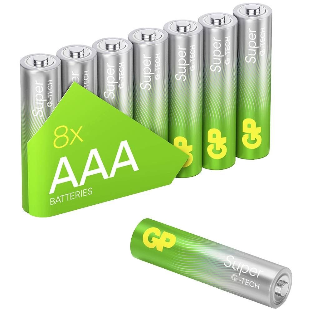 GP Batteries GP Super Alkaline Batterien AAA Micro, LR03, Akku
