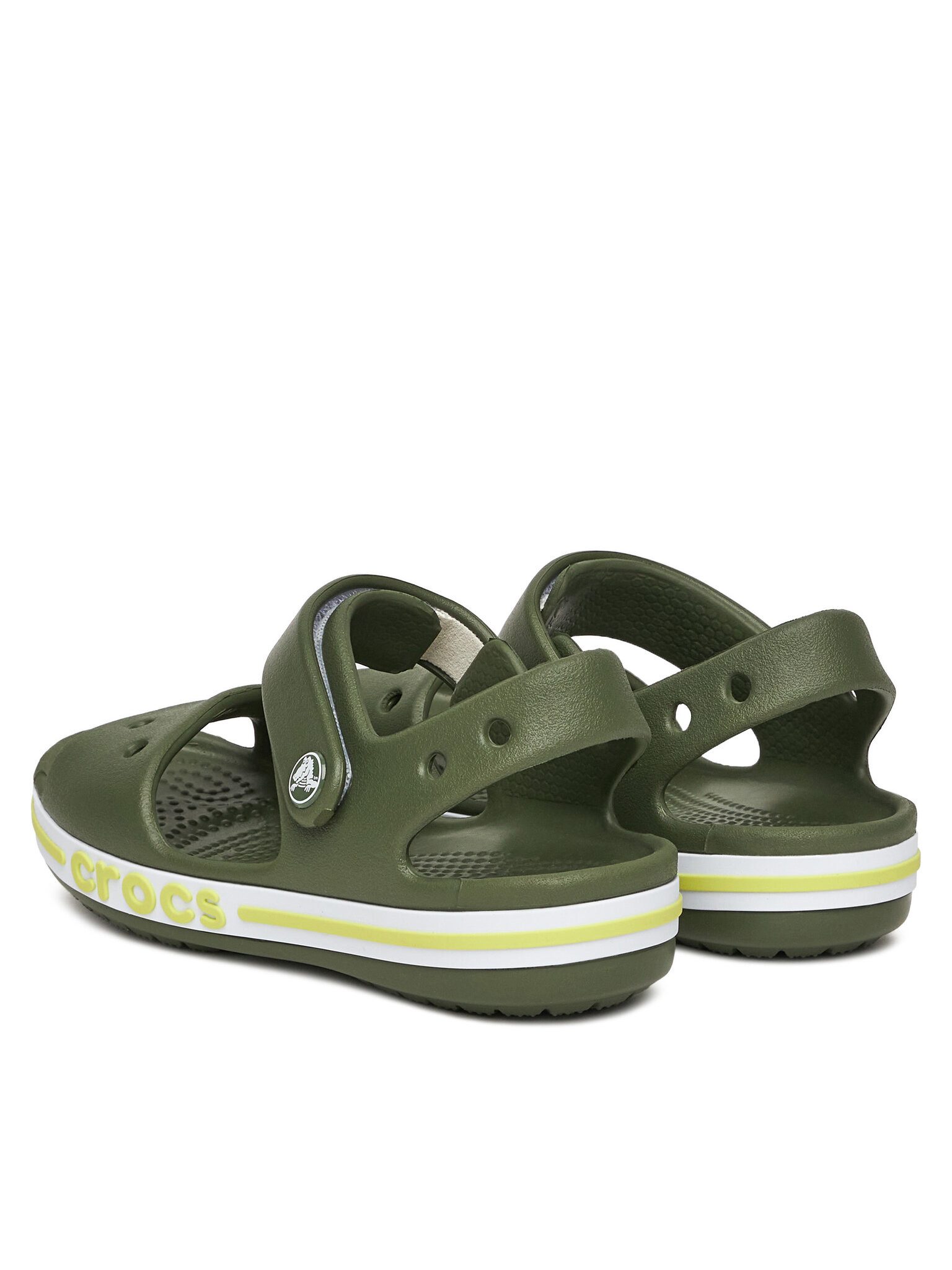 Crocs Crocs Mädchen Sandalen Crocs-BAYABAND SANDAL K 211054-309 Grün Grün Sandale