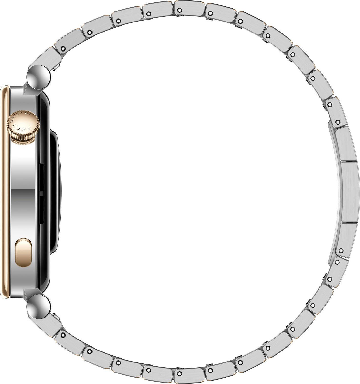 Huawei Watch GT4 41mm Smartwatch silber (3,35 Silber | Zoll) cm/1,32