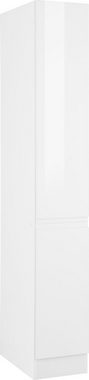 HELD MÖBEL Apothekerschrank »Virginia« 200 cm hoch 30 cm breit, 2 Auszüge mit 5 Ablagen, griffloses Design