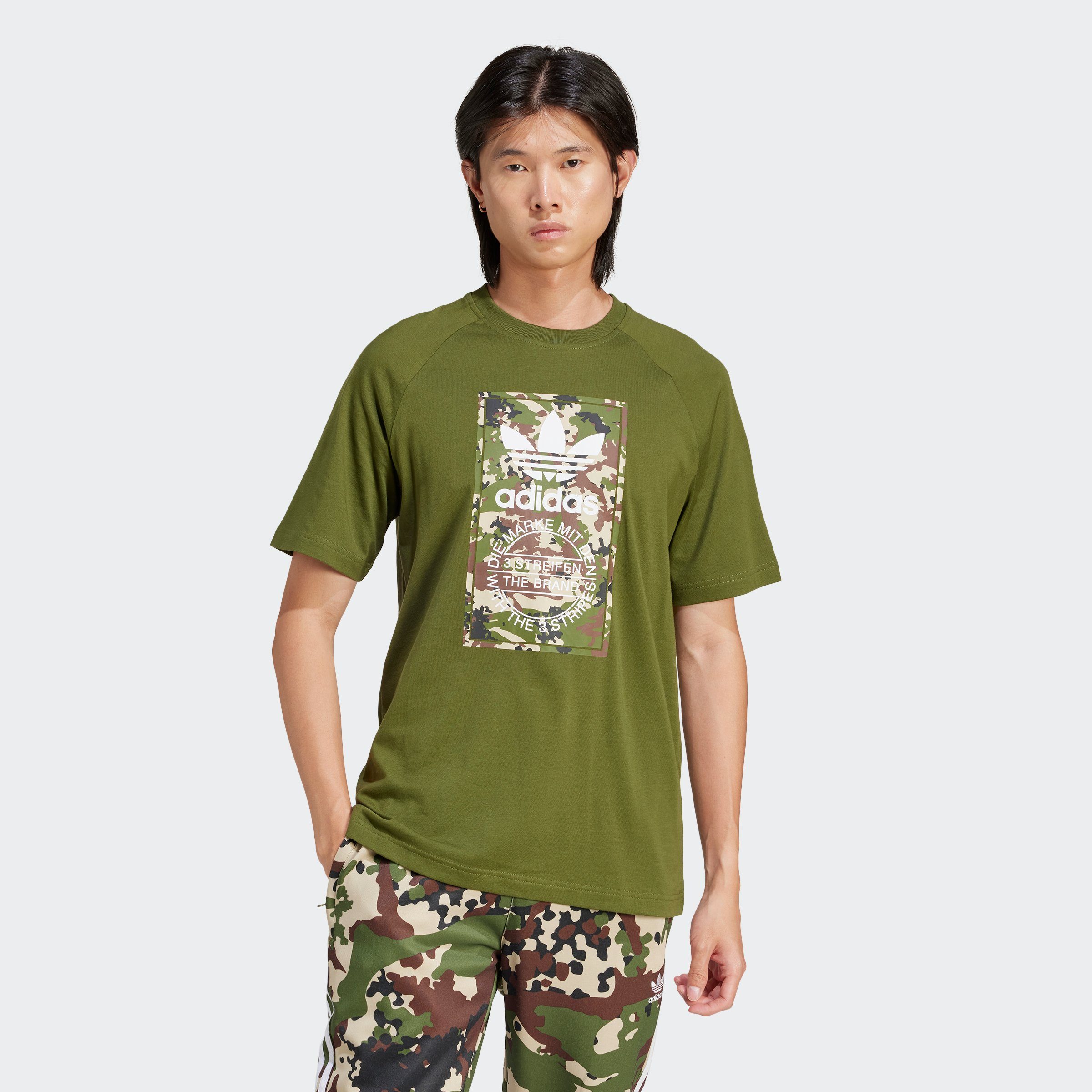 adidas Originals T-Shirt CAMO TONGUE TEE