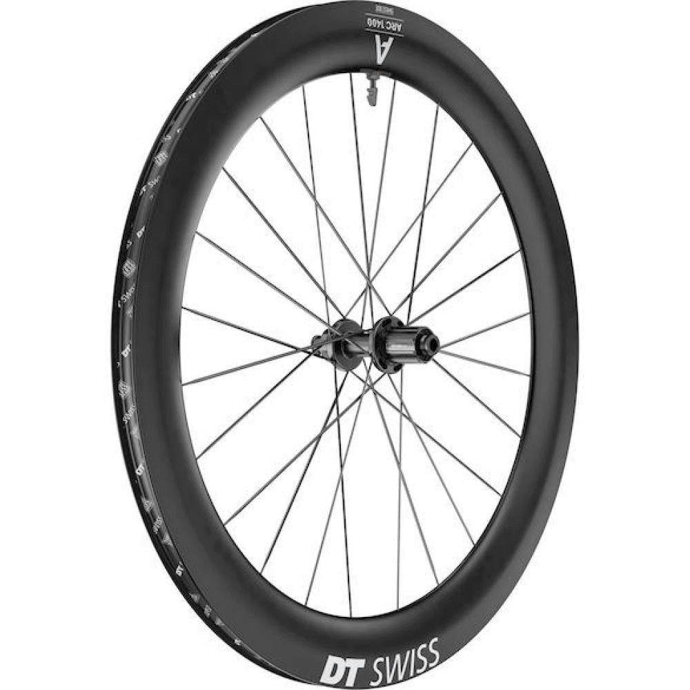 DT Swiss Laufrad DT Swiss Laufrad ARC 1400 Dicut 65 622 x 22 mm Schwarz - aerodynamisch