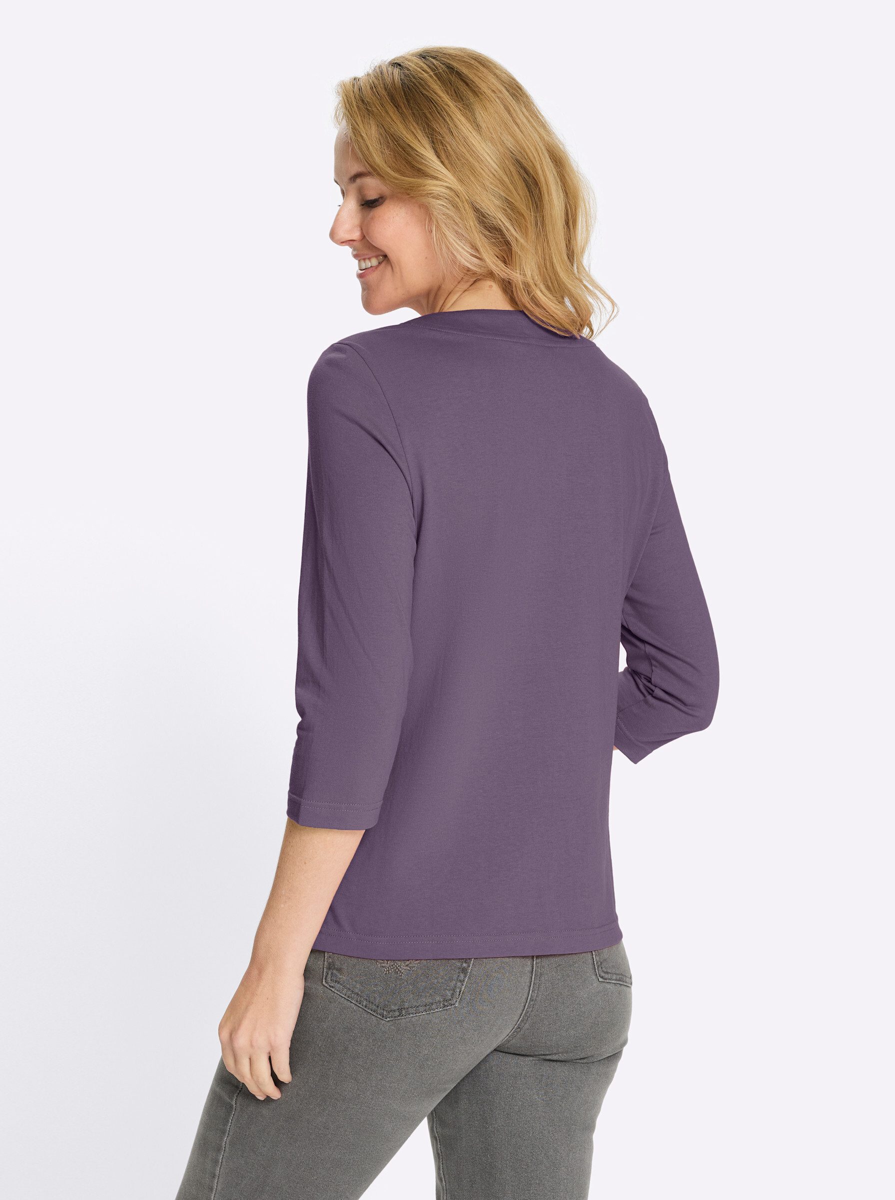 Sieh an! T-Shirt 3/4-Arm-Shirt 3/4-Arm günstig online kaufen