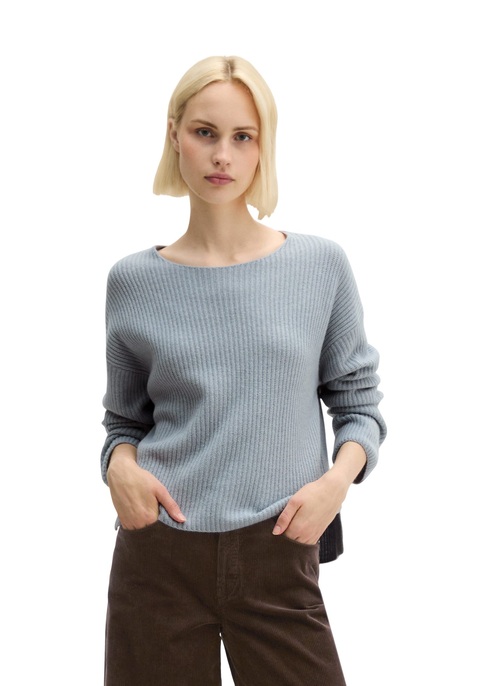 Marc O'Polo Strickpullover loose aus weichem Schurwolle-Mix