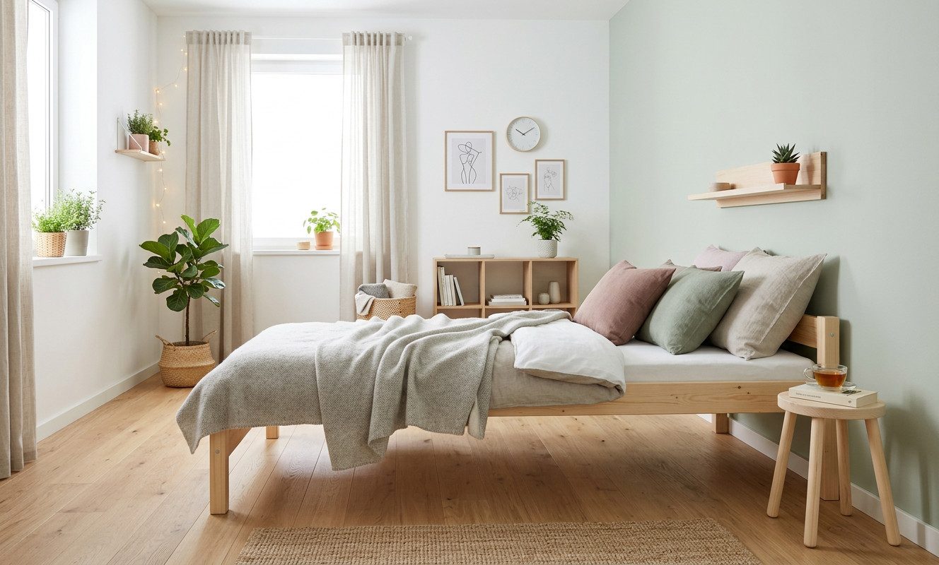 Raumhirsch Furniture Kinderbett 80x160, 80x180, 90x180, 80x200, 90x200 cm - Komplettset (ohne Matratze, Einzelbett für Kinder von 2 - 18 Jahren), verschiedene Farben & Designs