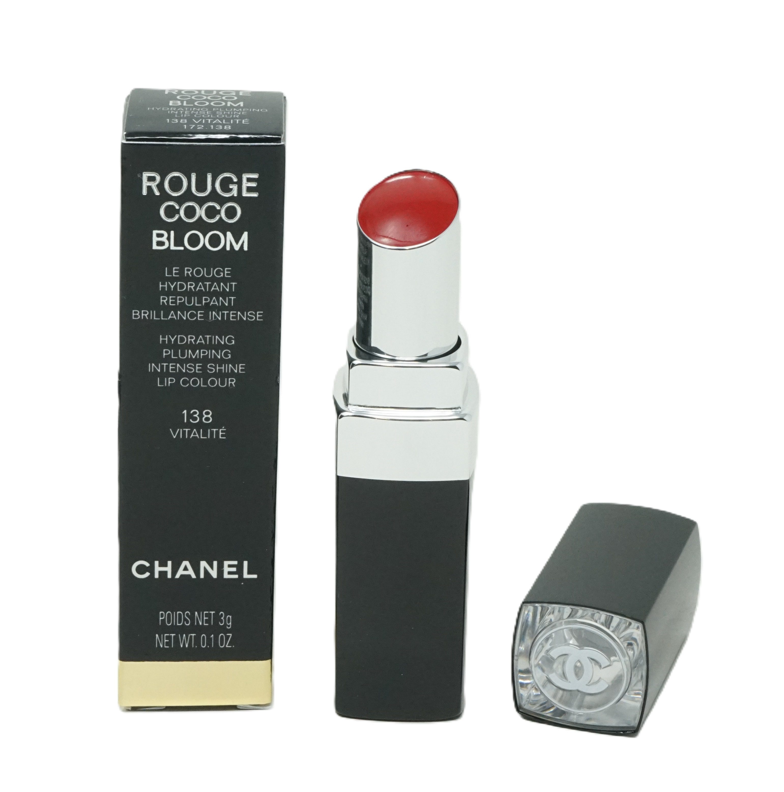 Lippenstift Chanel Rouge Coco Bloom Lippenstift 138 Vitalite 3g