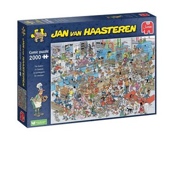 Jumbo Spiele Puzzle Jan van Haasteren - Die Bäckerei - 2000 Teile, 2000 Puzzleteile