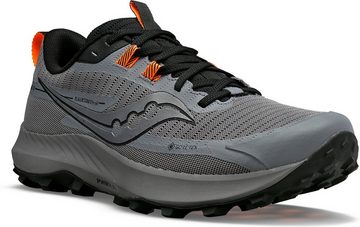 Saucony PEREGRINE 13 GTX - Herren Trailrunningschuh - Gravel, Black Laufschuh