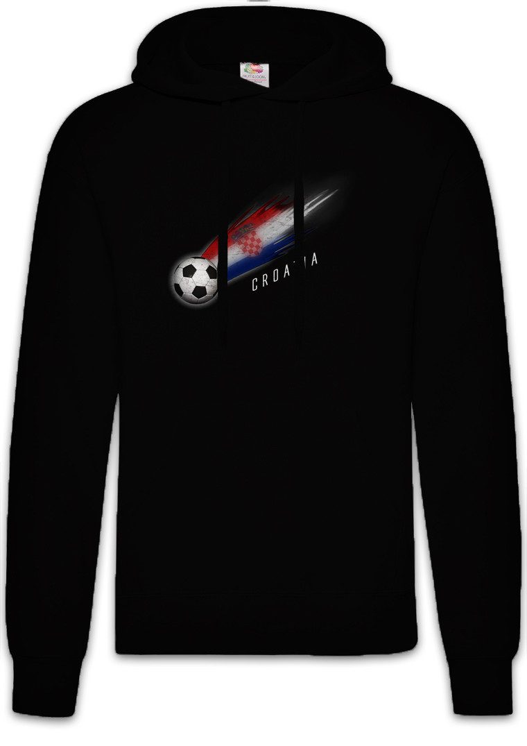 Hoodie Croatia Football Comet I Herren Hoodie Kroatien Kroatisch Kroatische