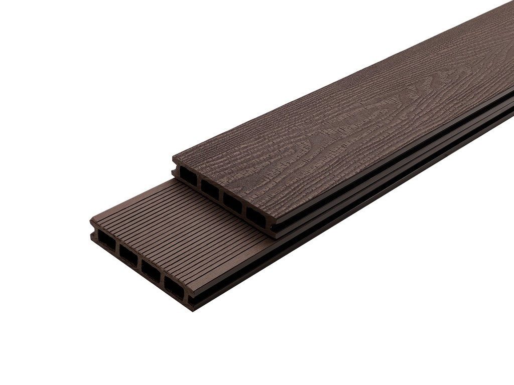 Belladoor Terrassendielen Belladoor WPC Terrassendiele WPC Braun wetterfest, BxL: je 14.6x300 cm, 25 mm Stärke