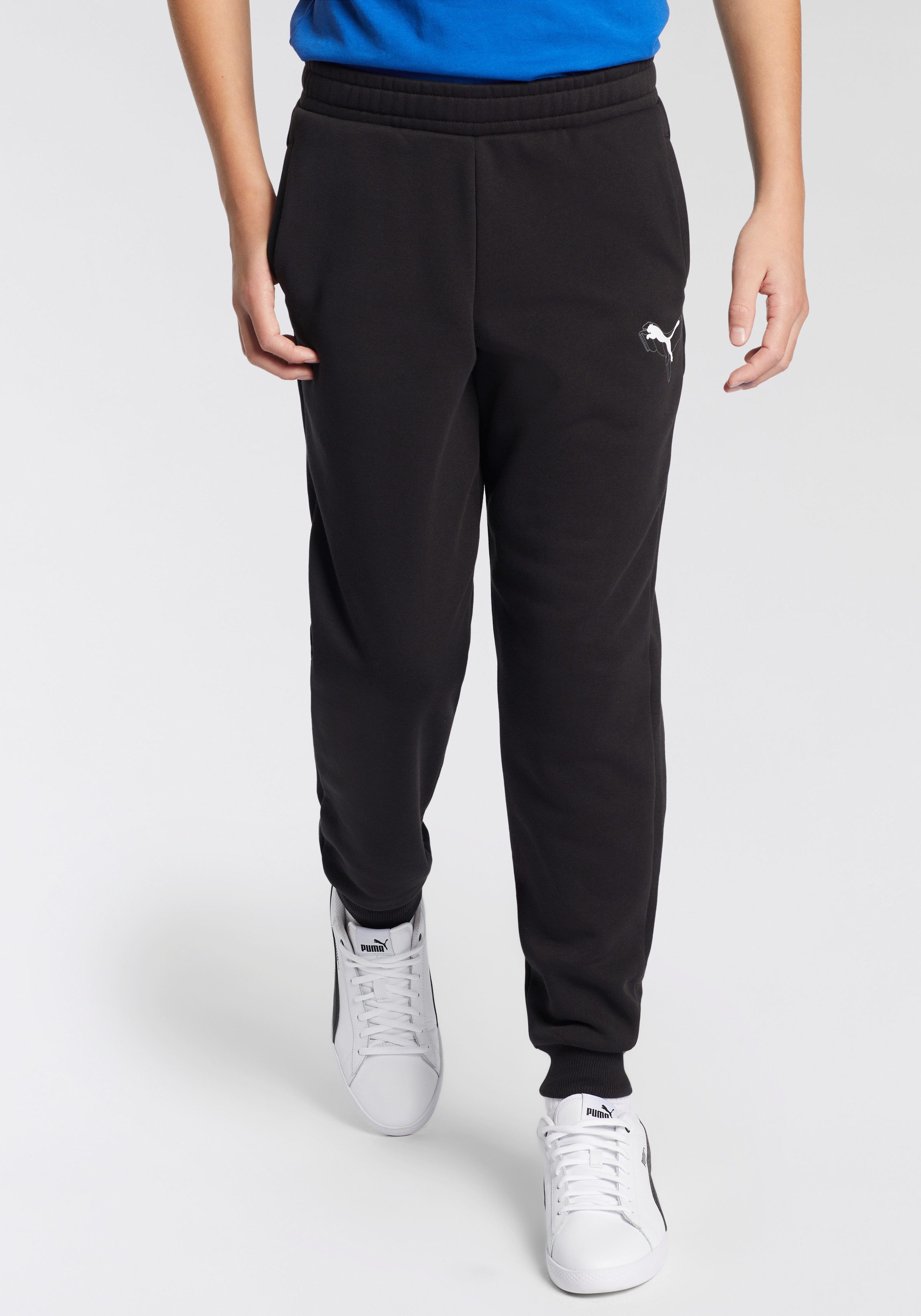 PUMA Jogginghose ESS+ LOGO LAB CAT SWEATPANTS FL CL B