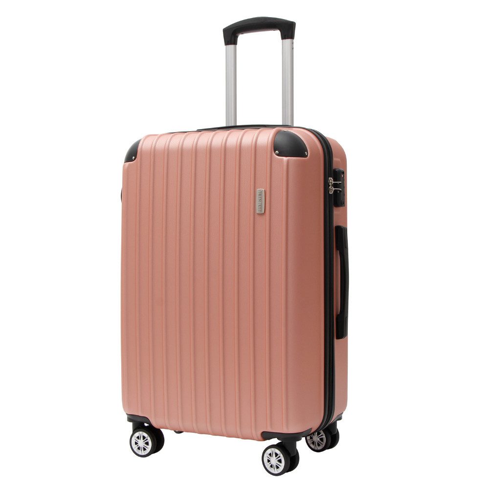 Frentree Hartschalen-Trolley Reisekoffer mit TSA-Schloss, Koffer in 3 Größen (Handgepäck, L, XL), 4 Rollen, 360°-Drehung, Wochenendreisen, Geschäftsreisen, Fernreisen