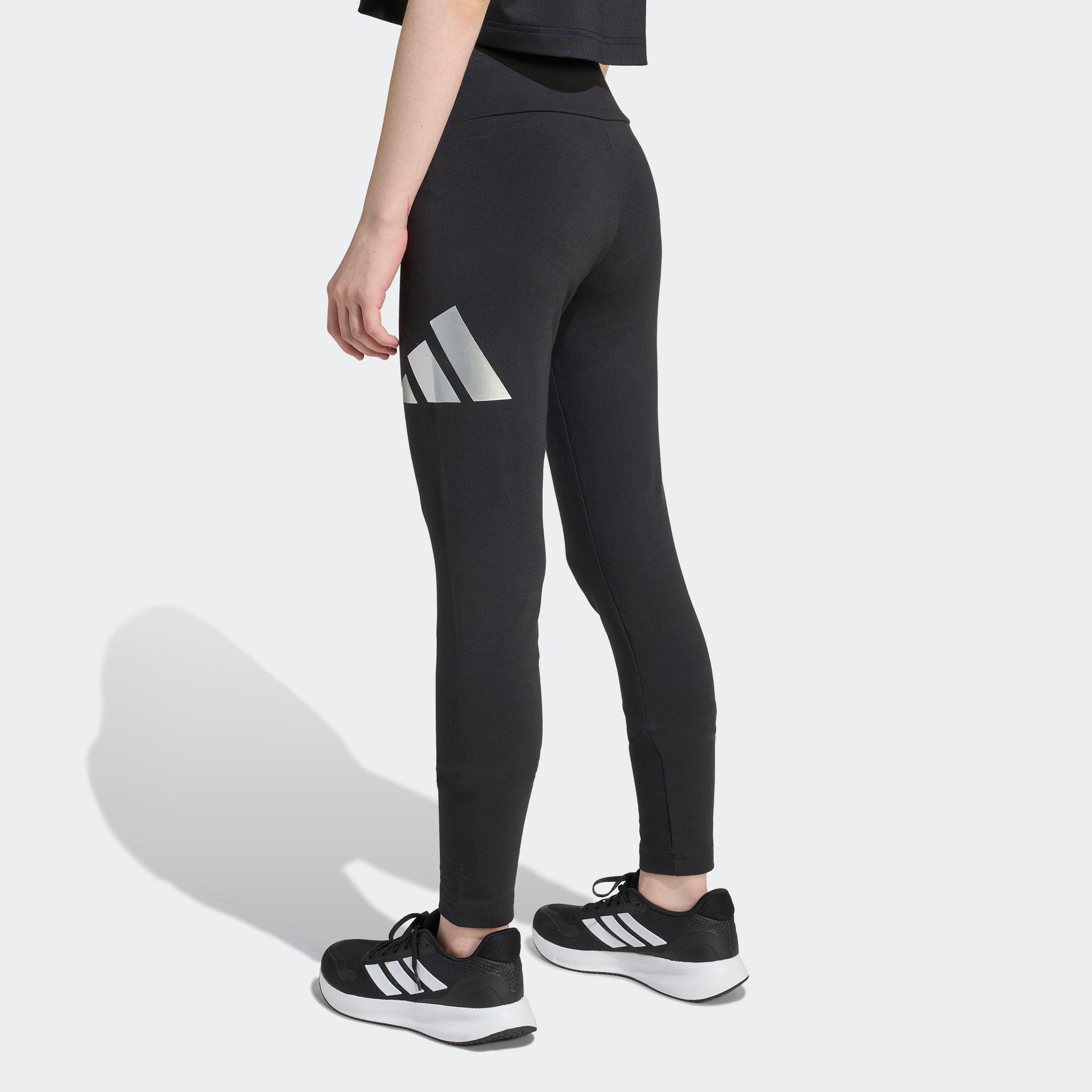 adidas Sportswear Leggings JG LEG für Kinder, sportlicher Stil, ohne Verschluss, aus Baumwolle