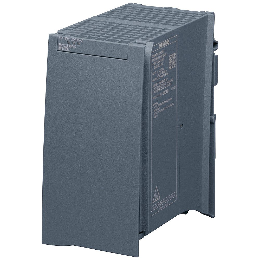SIEMENS Siemens 6EP13334BA00 Hutschienen-Netzteil (DIN-Rail) Inhalt 1 St Hutschienen-Netzteil