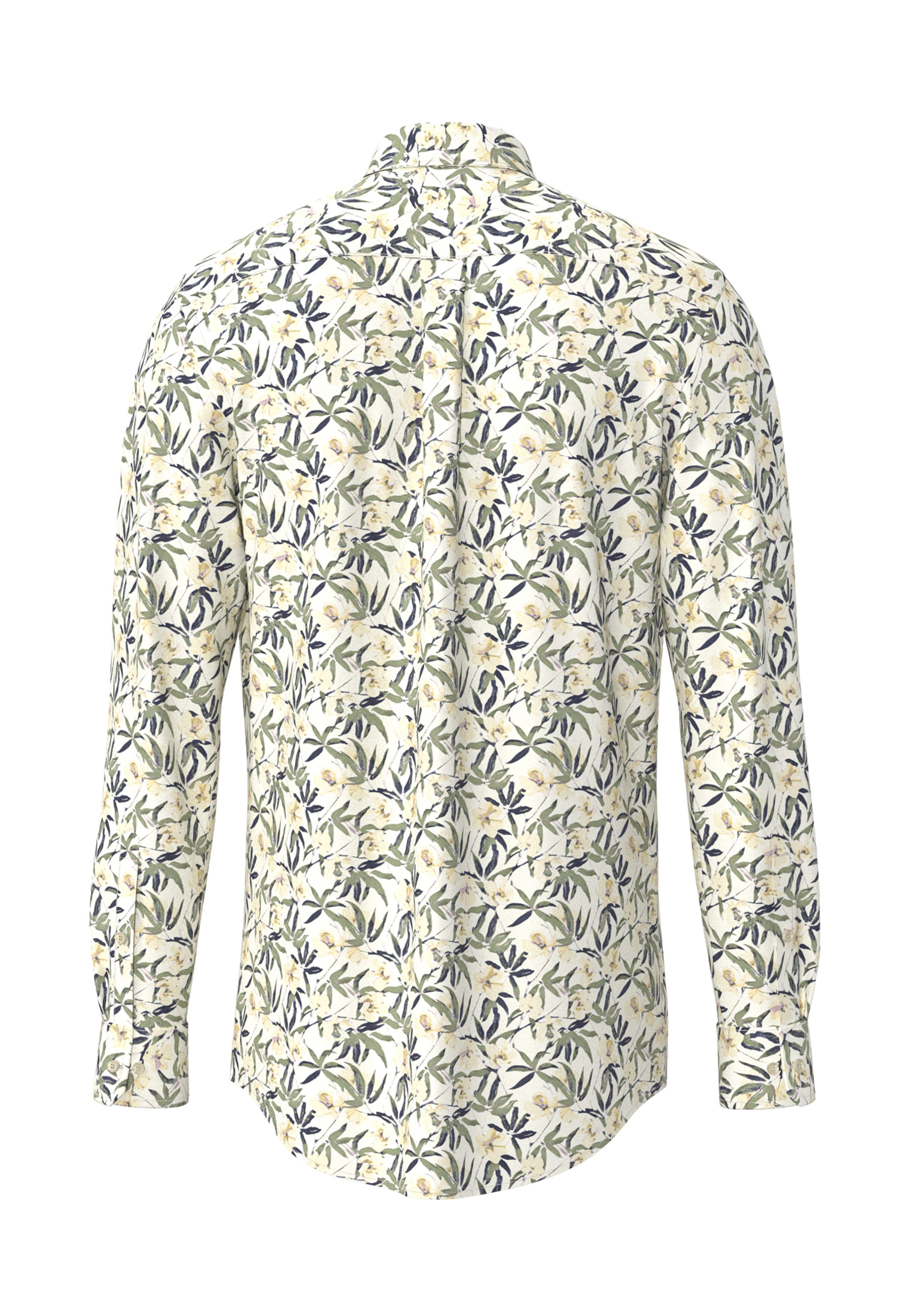 FYNCH-HATTON Langarmhemd mit All-Over Print