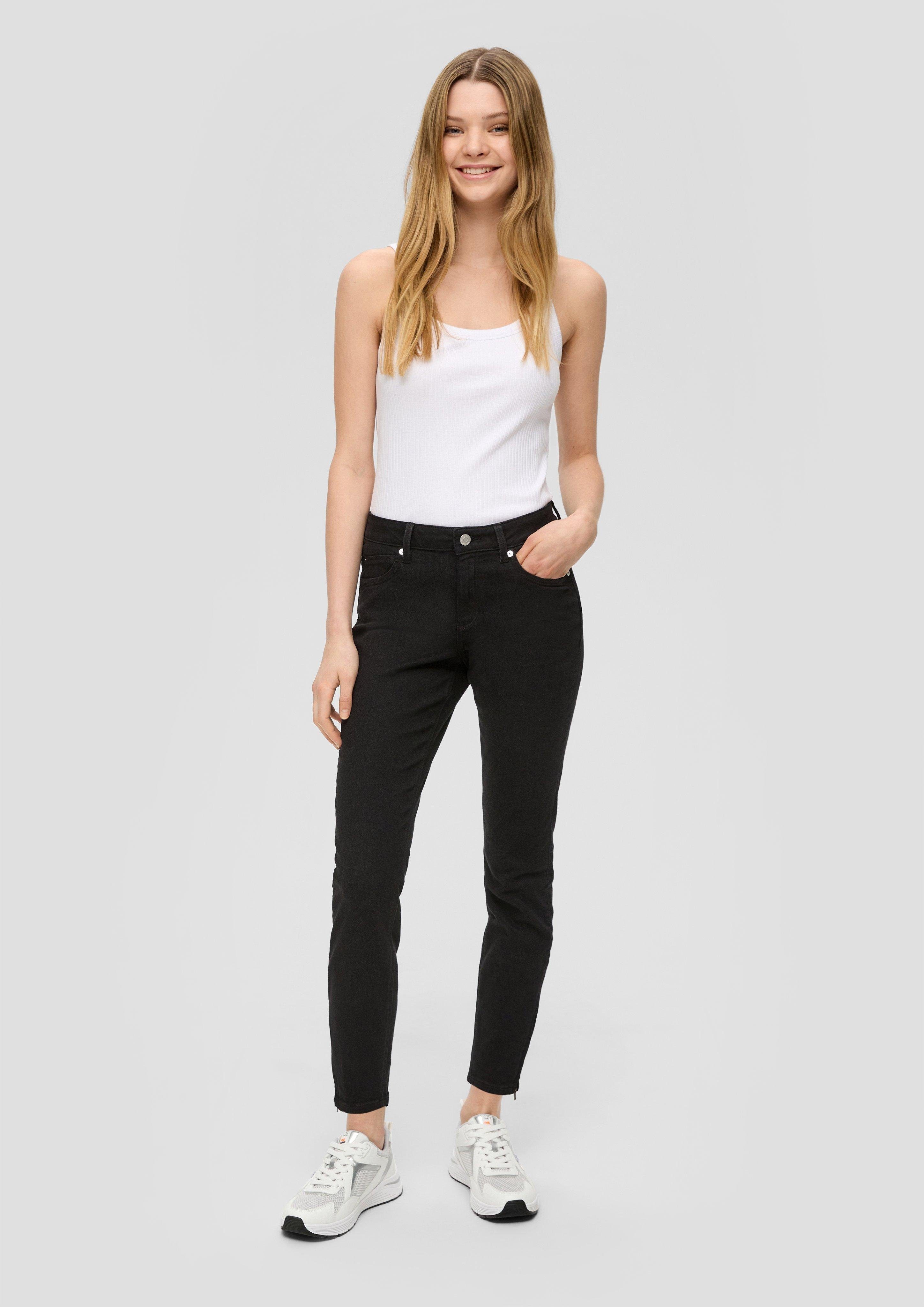 QS 7/8-Hose Ankle-Jeans Sadie / Skinny günstig online kaufen
