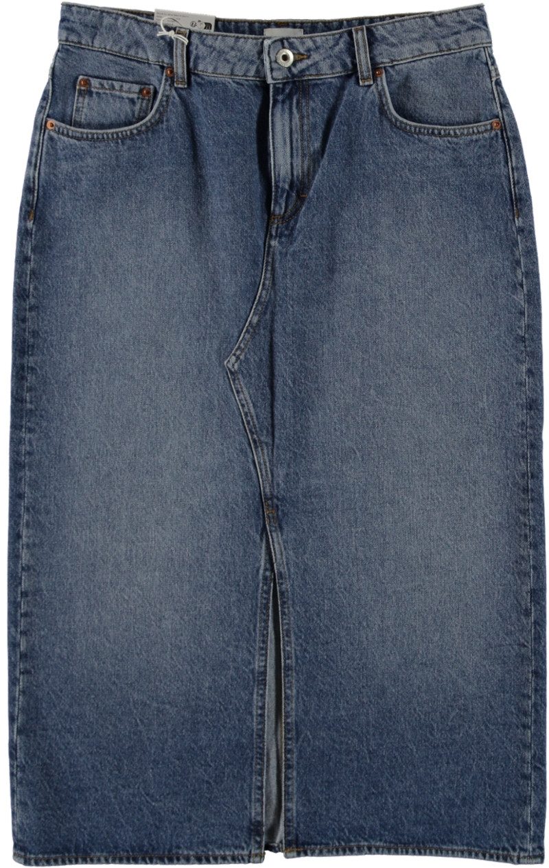 MUSTANG Jeansrock EUREKA Denim mit einem Gehschlitz