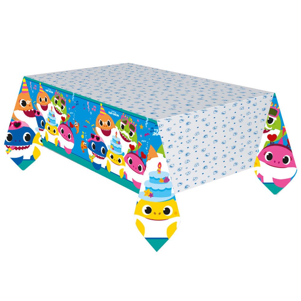 Amscan Tischdecke Amscan 'Baby Shark' - Tischdecke mit Hai-Motiv 120
