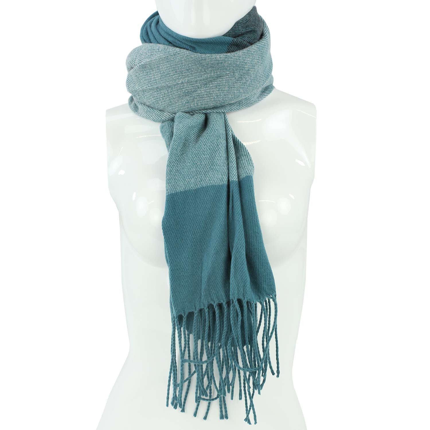 Antonio Strickschal Antonio Schal blau günstig online kaufen