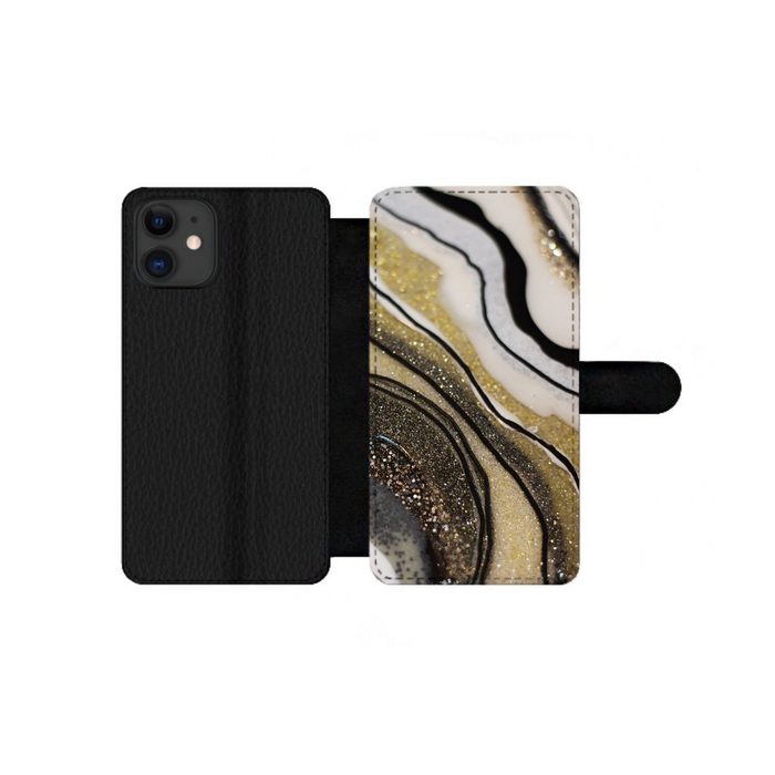 MuchoWow Handyhülle Edelstein - Abstrakt - Marmor - Natur Handyhülle Telefonhülle Apple iPhone 12 Pro