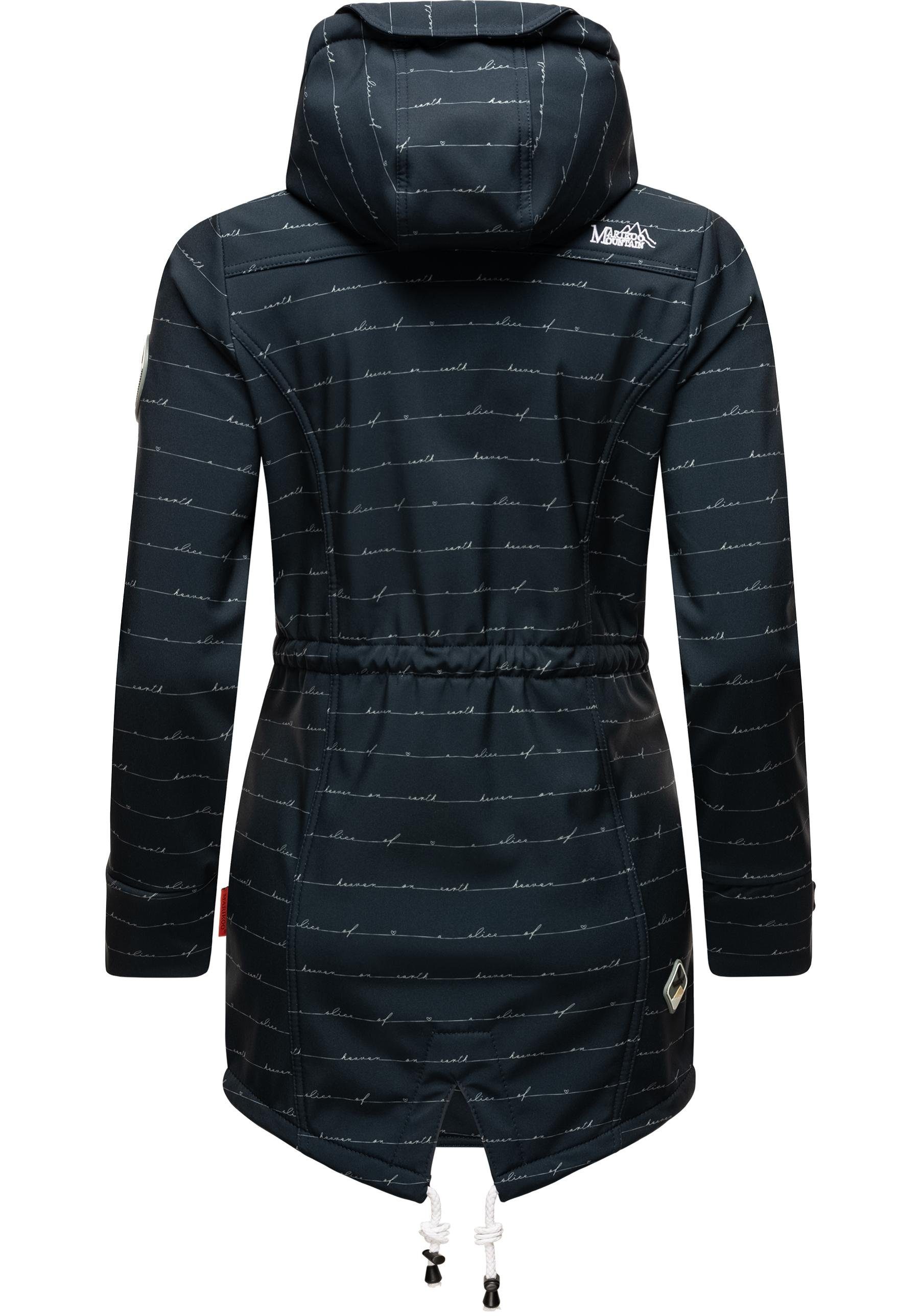 Marikoo Funktionsmantel Zimtzicke Softshell Parka mit Kapuze – Bild 3 von 4