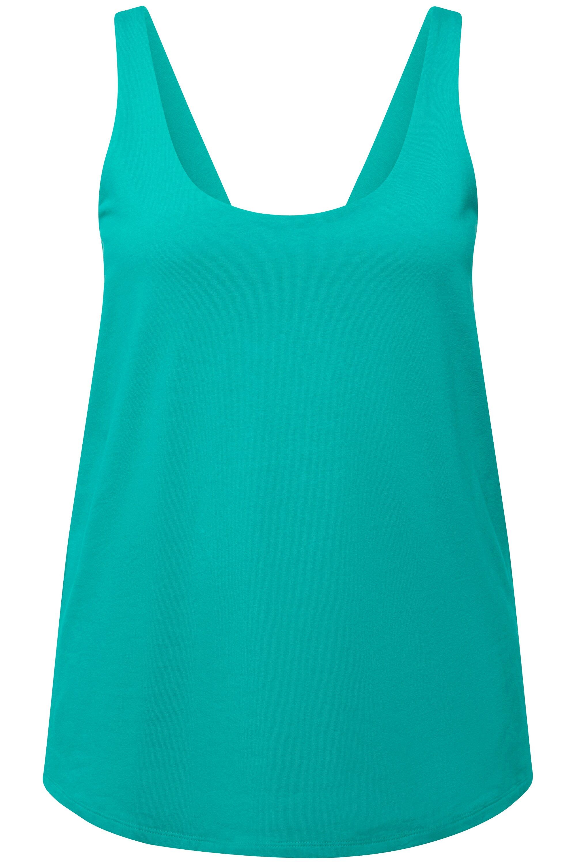 Ulla Popken Longtop Top vorne doppellagig günstig online kaufen