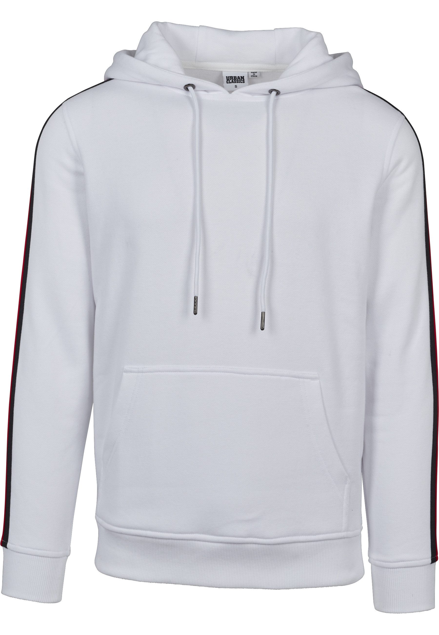 URBAN CLASSICS Kapuzenpullover Urban Classics Herren Stripe Shoulder Hoody günstig online kaufen