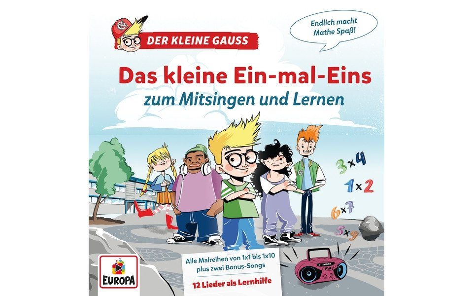 Europa Hörspiel-CD Der kleine Gauss - das kleine Ein-Mal-Eins