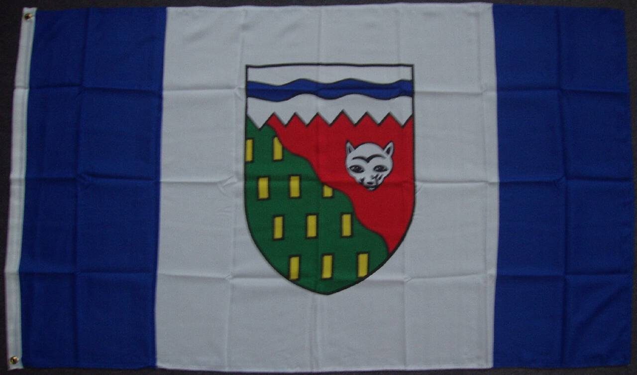 Flagge 80 g/m² flaggenmeer Nordwest-Territorium