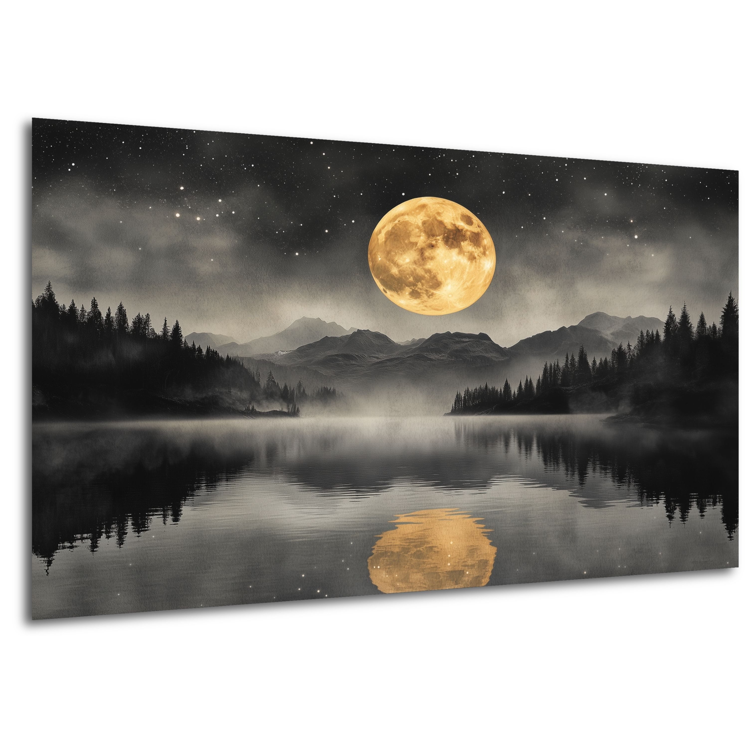 DARO Design Leinwandbild Modern Abstrakt Wandbilder XXL Wandbild Wand Deko Leinwand Bilder, 30x20cm