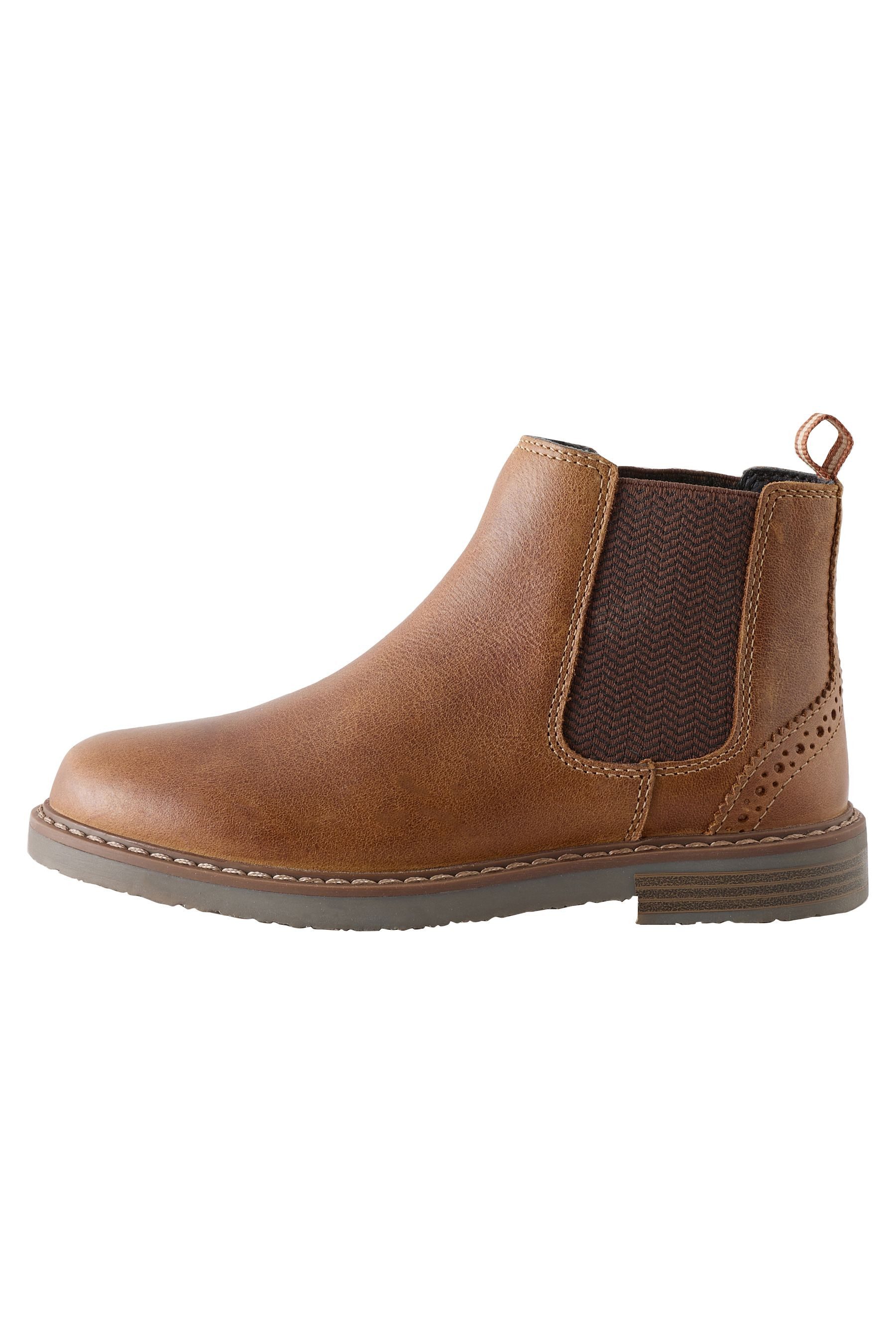 Next Chelsea-Stiefeletten aus Leder Stiefel