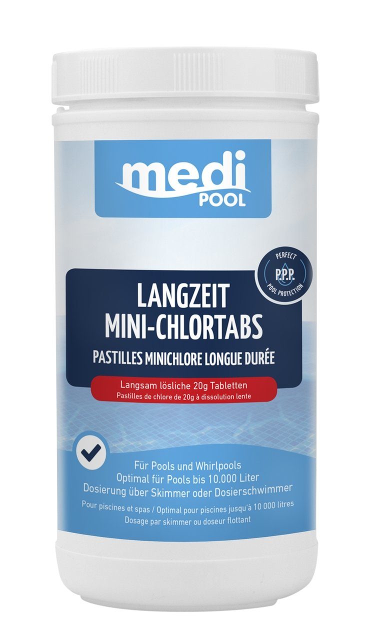 POWERHAUS24 Poolpflege mediPOOL Langzeit MiniChlorTabs 1 günstig online kaufen