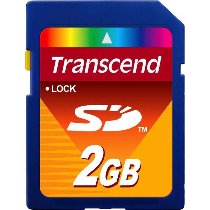 Transcend SD Card Speicherkarte (2 GB)