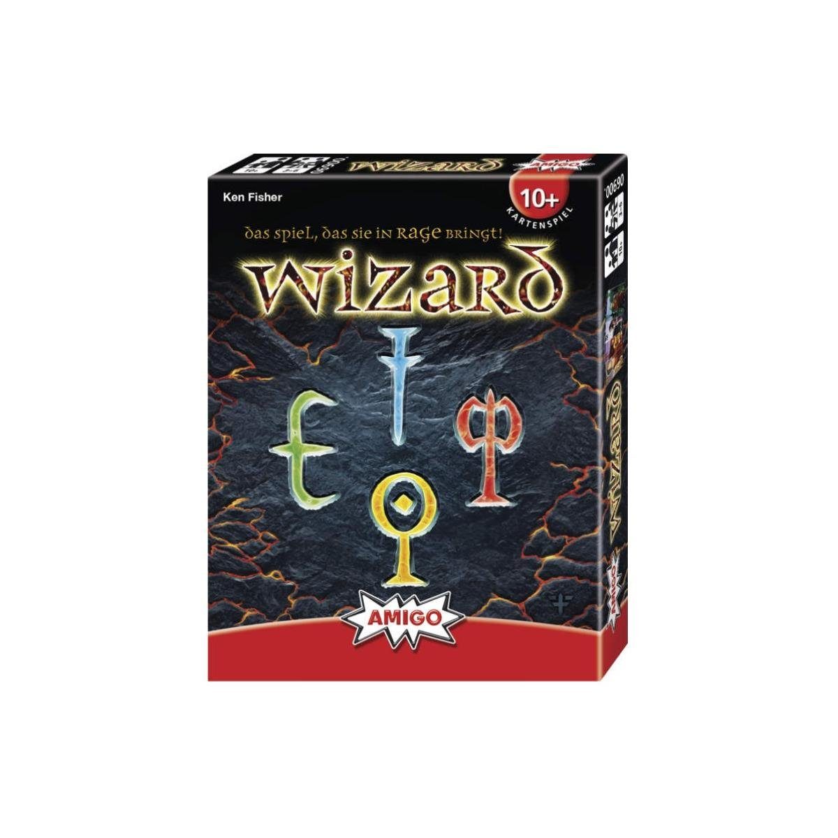 AMIGO Spiel, Familienspiel 6260016 - Wizard, Kartenspiel, für 3-6 Ігриr, ab 10..., Strategiespiel