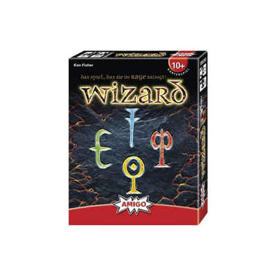 AMIGO Spiel, Familienspiel 6260016 - Wizard, Kartenspiel, für 3-6 Spieler, ab 10..., Strategiespiel
