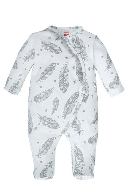 Makoma Strampler Baby Schlafstrampler Schlafanzug Overall für Neugeborene Mädchen Weiß (1 tlg)  - Onlineshop Otto